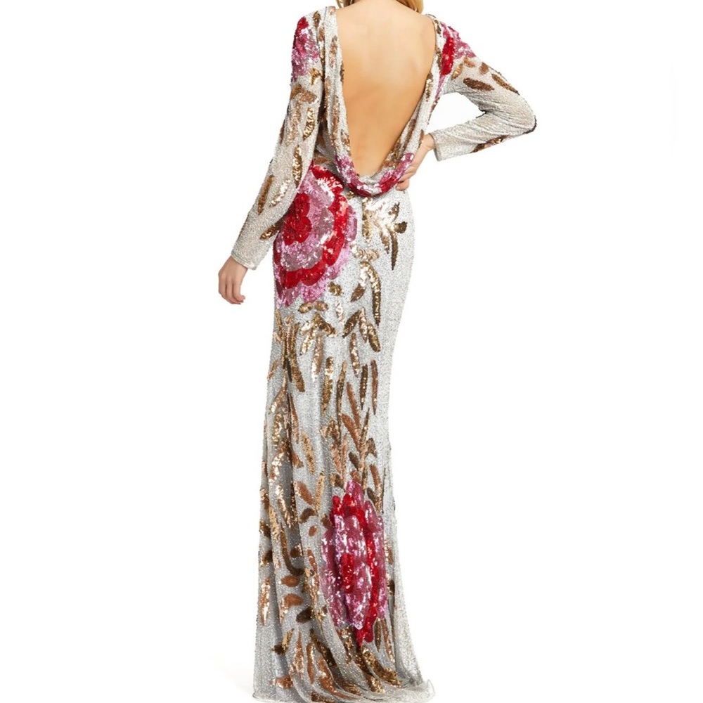 Max Douglas Sequin gown